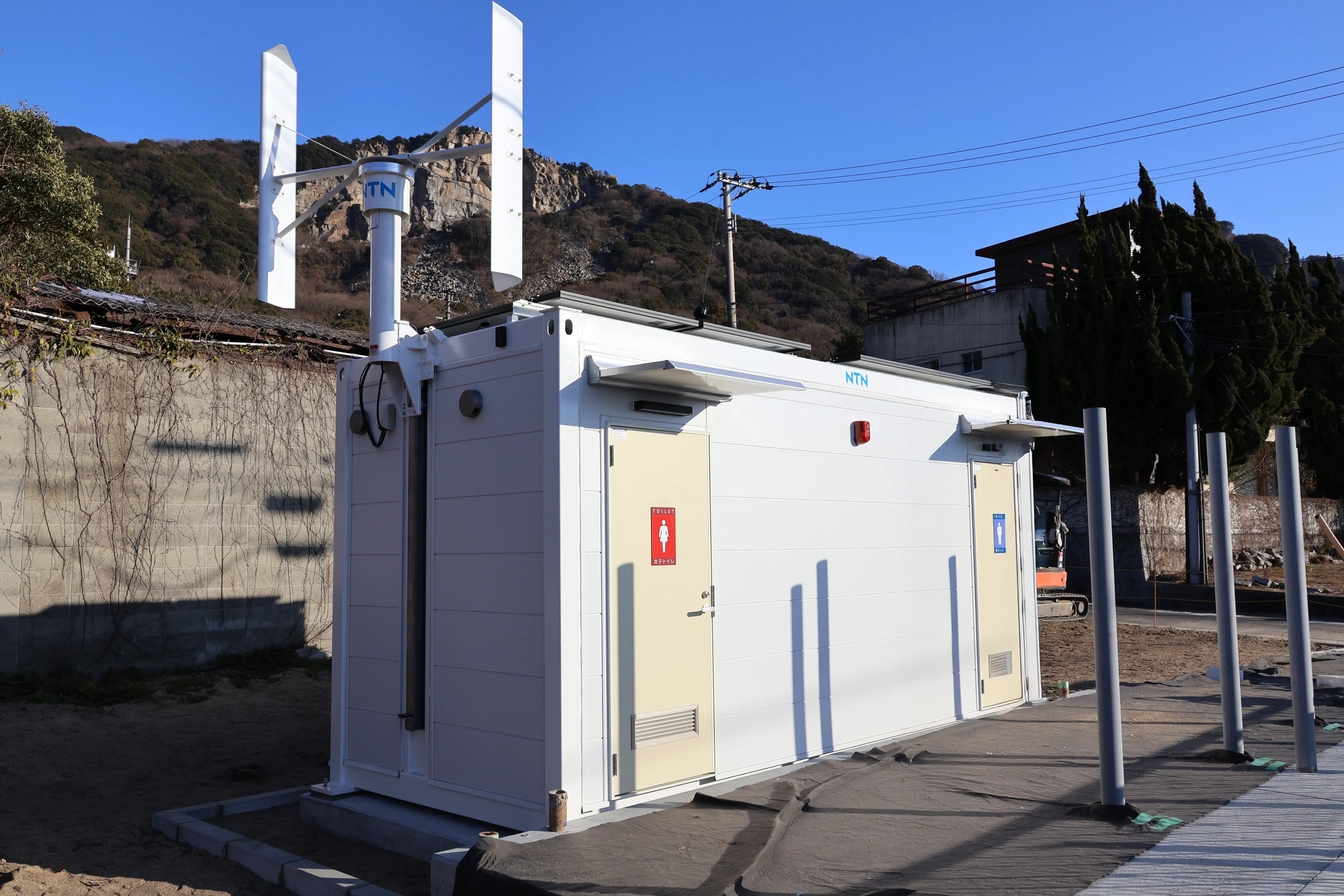 N³エヌキューブ レストルームモデル｜水循環と完全独立電源で平時と